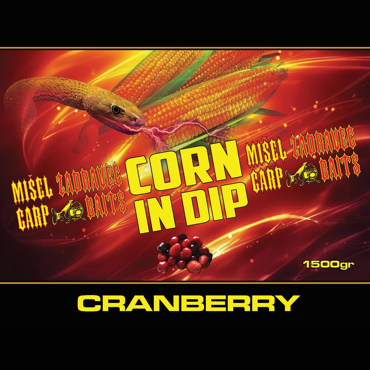 Corn-in-dip—cranberry