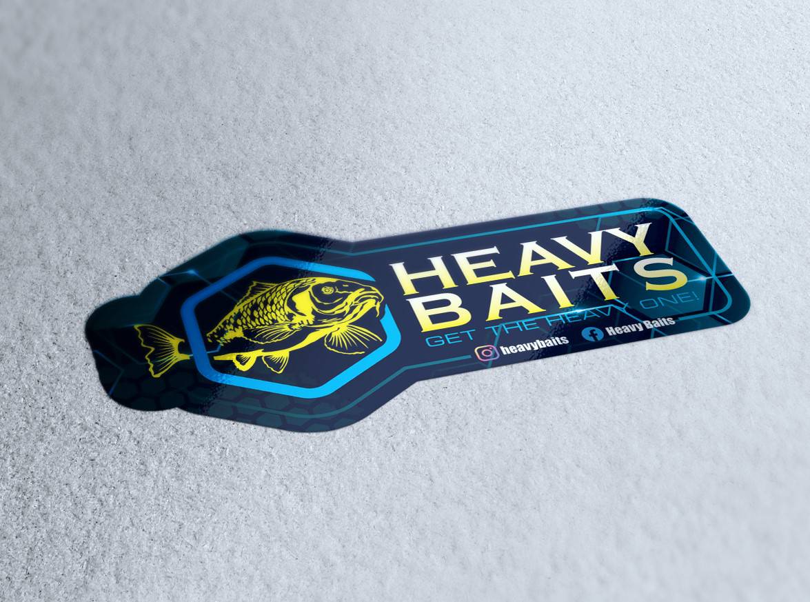 sticker heavy baits